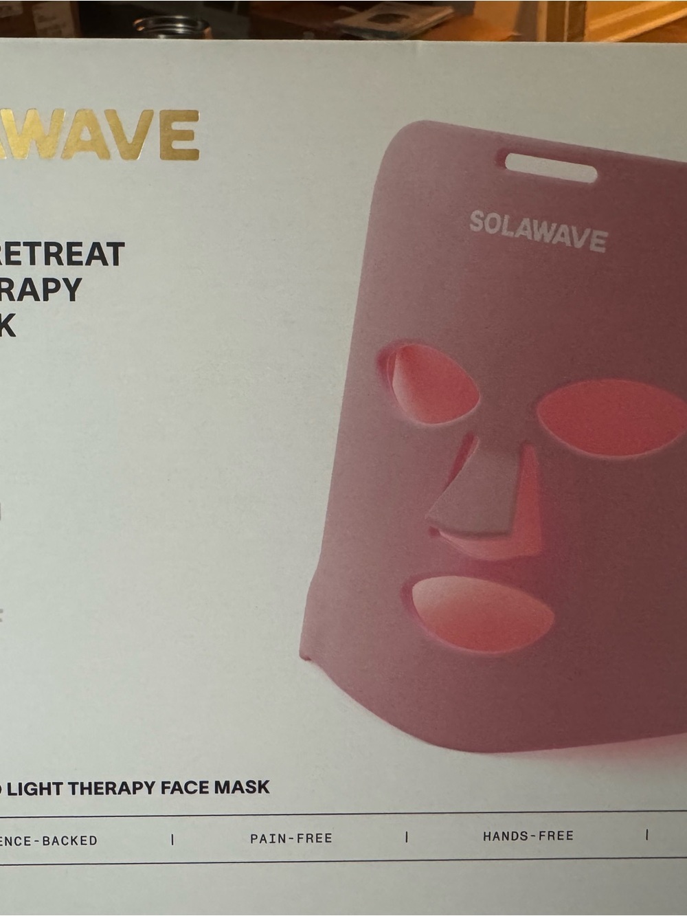 Solawave Radiant Renewal LED Light Therapy Mask for Women